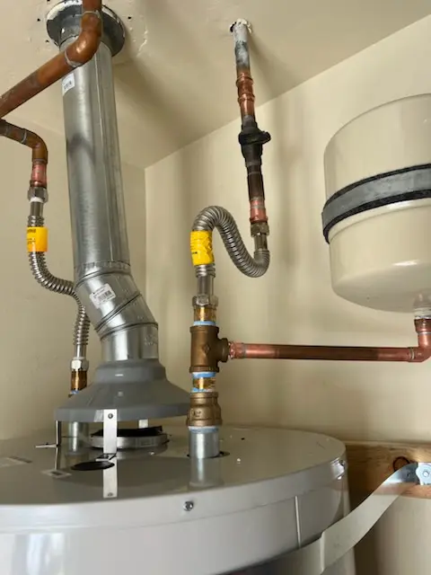 Water heater installation and plumbing repair in Marion